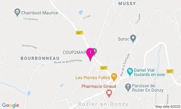 Localisation Laetitia Michel
