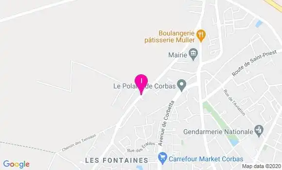 Localisation Karine Auternaud