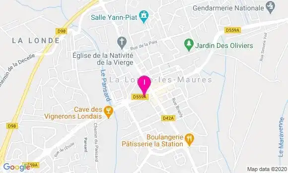 Localisation Florine Andrieu