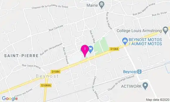 Localisation Anne Claire Dubois