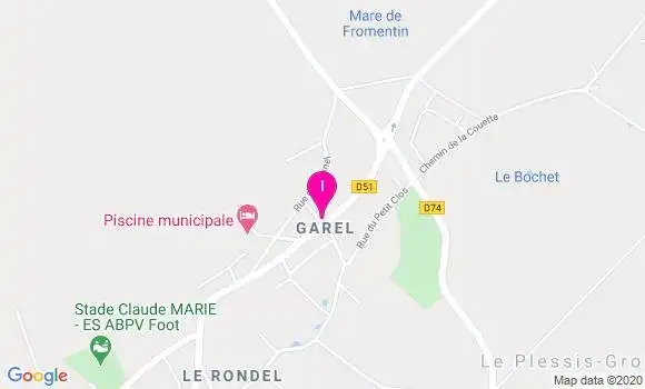 Localisation Celine Cretien