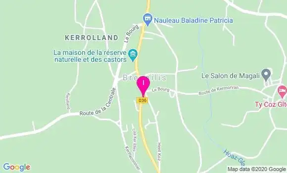 Localisation Martine Plantec