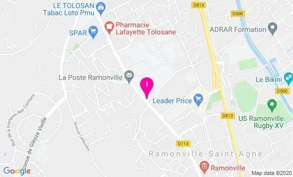 Localisation Julie Cadoux