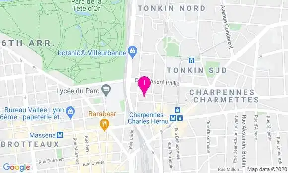 Localisation Marion Bourgeois