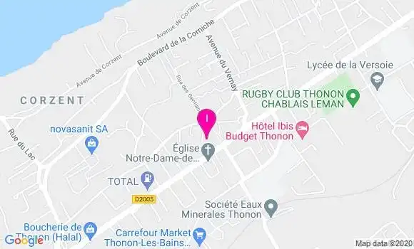 Localisation Marie Odile Pin
