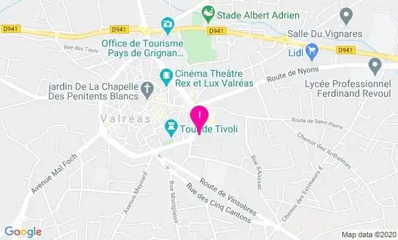 Localisation Elodie Pacini