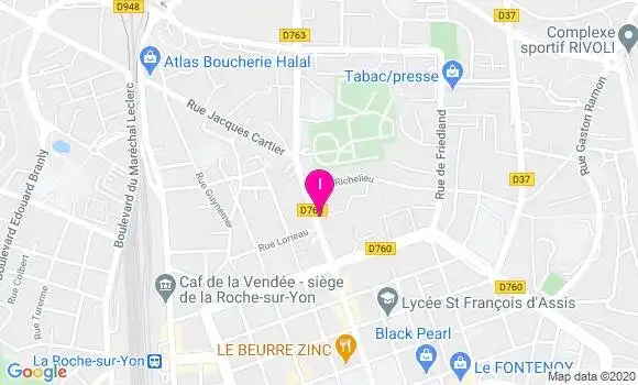 Localisation Elise Malivet