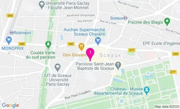 Localisation Francoise Mercier