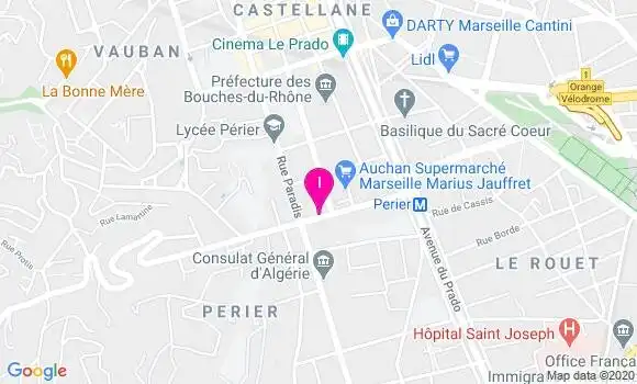 Localisation Camille Boudes