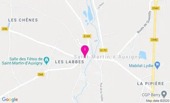 Localisation Aurore Nicolleau