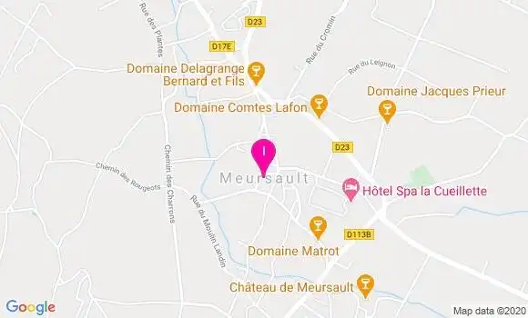 Localisation Virginie Bernard