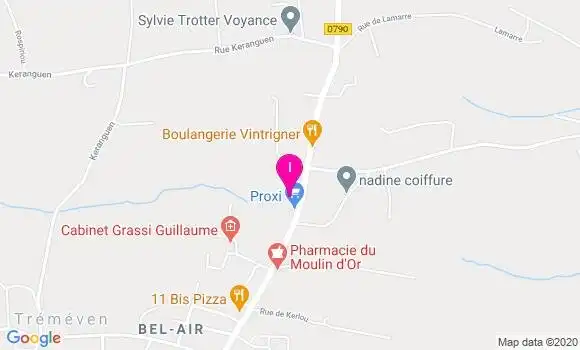 Localisation Morgane Le Lay