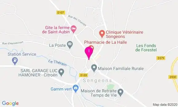 Localisation Sabrina Queffeulou