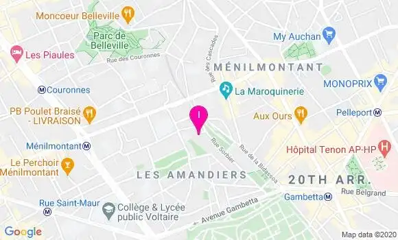 Localisation Adele Labbe Le Picard