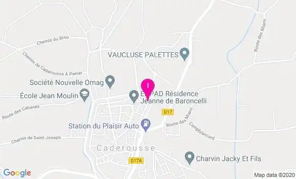 Localisation Emmanuelle Martin