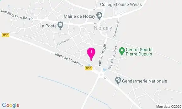 Localisation Audrey Corenflos