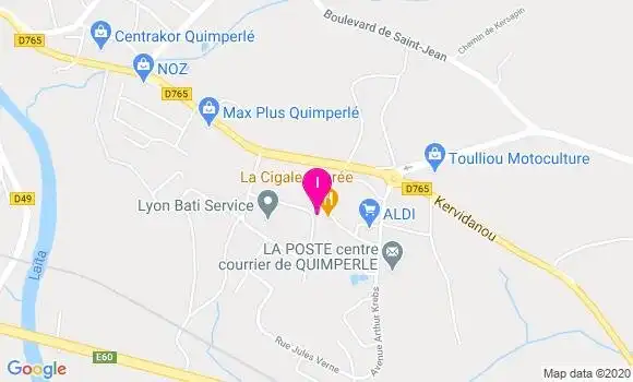 Localisation Emilie Lede