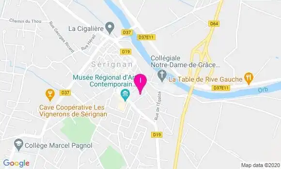 Localisation Cecile Douezy D Ollandon