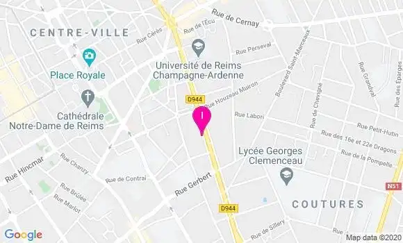 Localisation Julie Chamelat