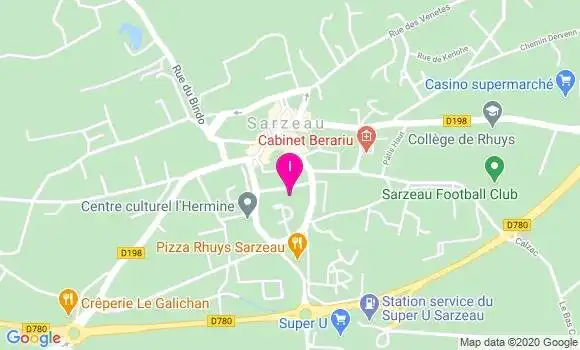 Localisation Frederique Forrat