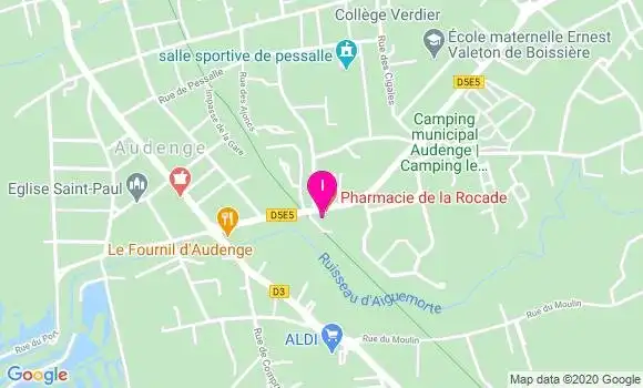 Localisation Nathalie Beaudin
