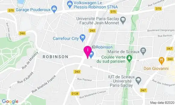 Localisation Olivia Gaudet