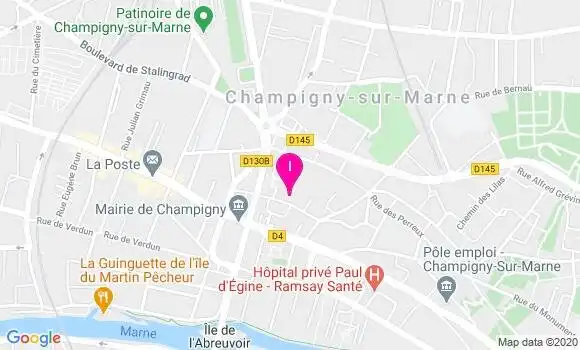 Localisation Caroline Pinchot