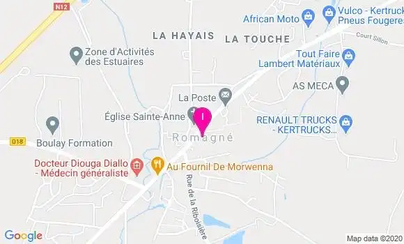 Localisation Veronique Mebarki