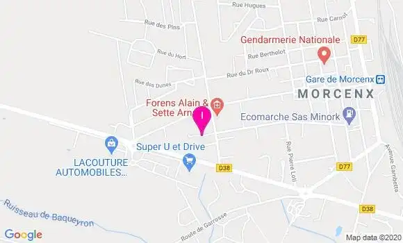 Localisation Christelle Mondenx