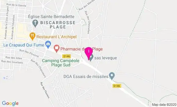 Localisation Cecile Micheneau
