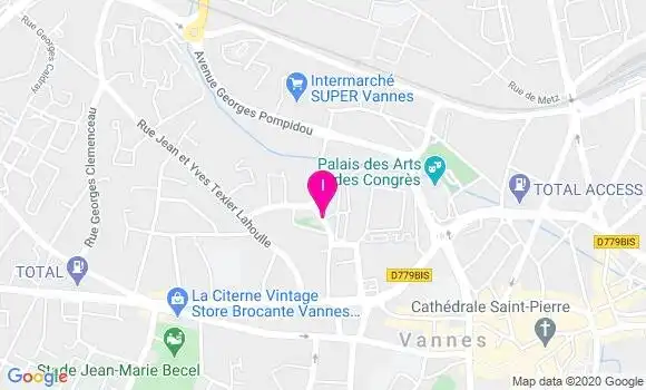 Localisation Jocelyne Lorcy