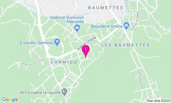 Localisation Catherine Bert
