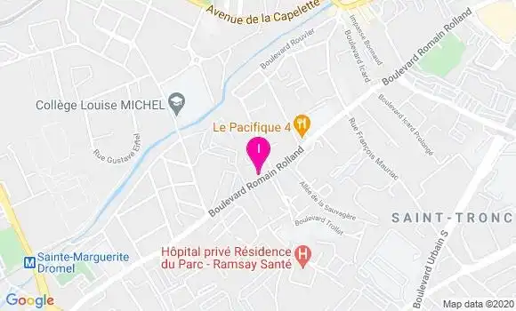Localisation Sandrine Roinjard