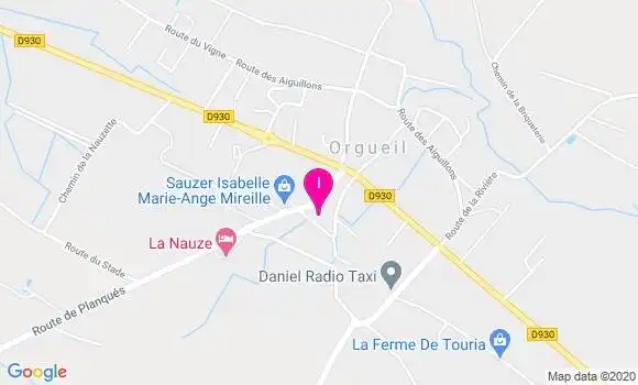 Localisation Emilie Mulero
