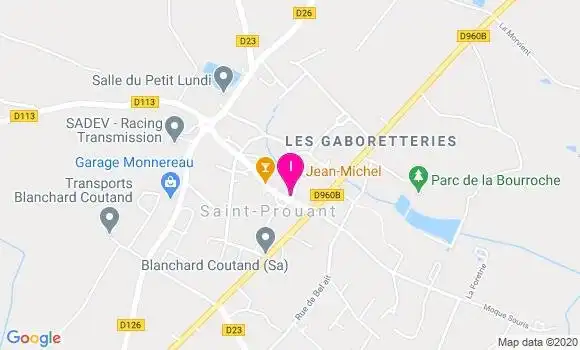 Localisation Audrey Paillat