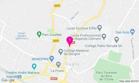 Localisation Elsa Jadot
