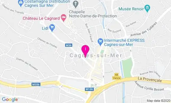 Localisation Martine Martell