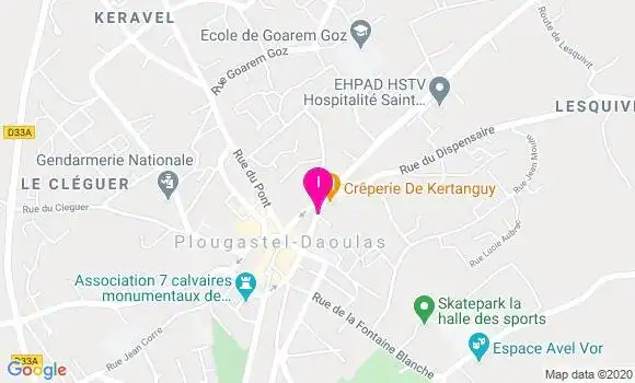 Localisation Audrey Appriou