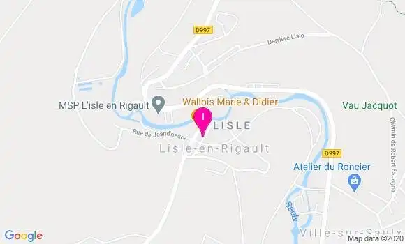 Localisation Nicolas Jacques