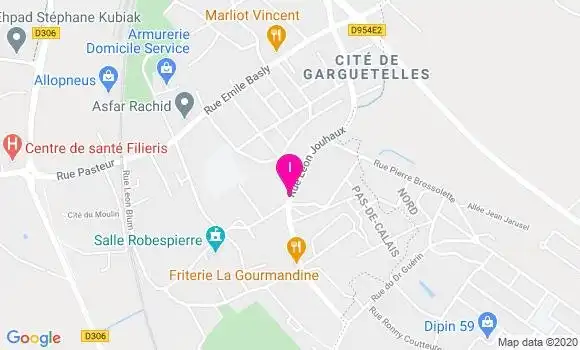 Localisation Delphine Boulinguez