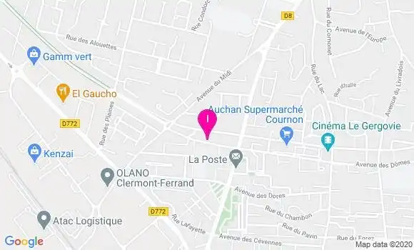 Localisation Estelle Druon