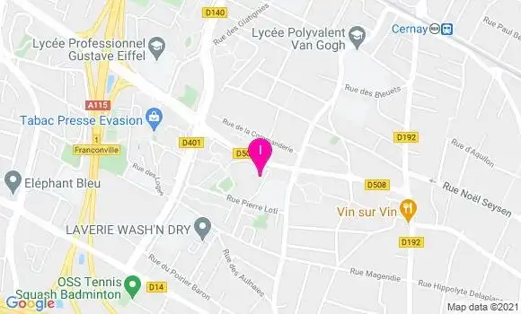 Localisation Nathalie Aknin