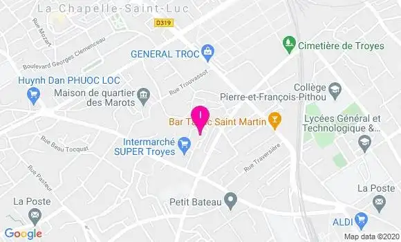 Localisation Aline Schuh