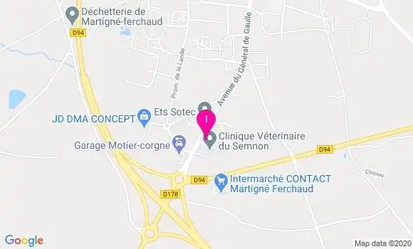 Localisation Laurence Robin