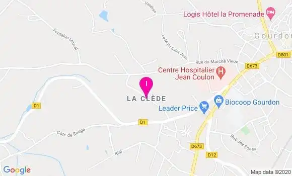 Localisation Caroline Bidegain Millot