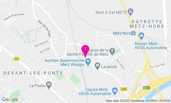 Localisation Floriane Parizot