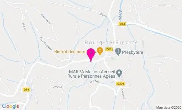 Localisation Pauline Bouissiere