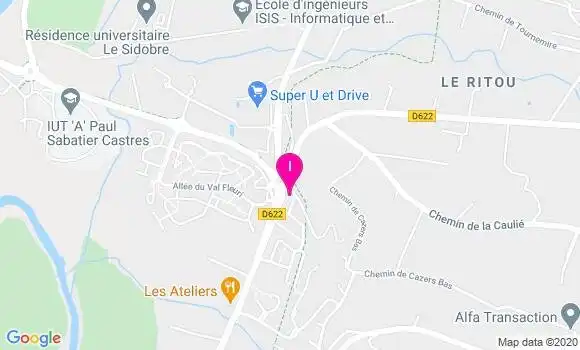 Localisation Jean Christophe Galland