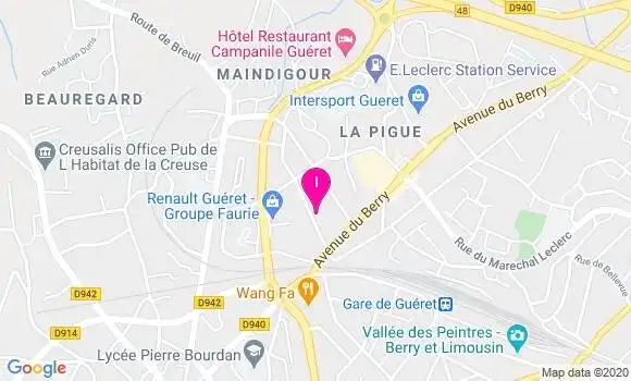 Localisation Marie Rougeron
