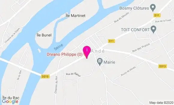 Localisation Mathilde Gossent